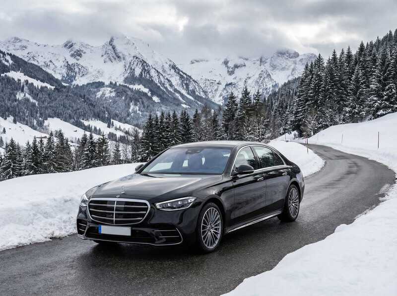Mercedes Classe S - Chauffeur privé Megève