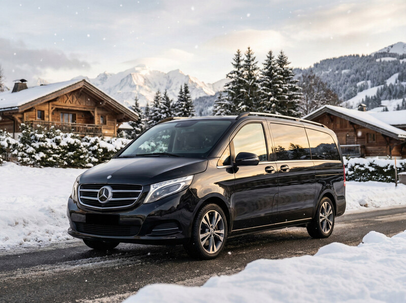 Mercedes Classe V - Transfert privé Megève